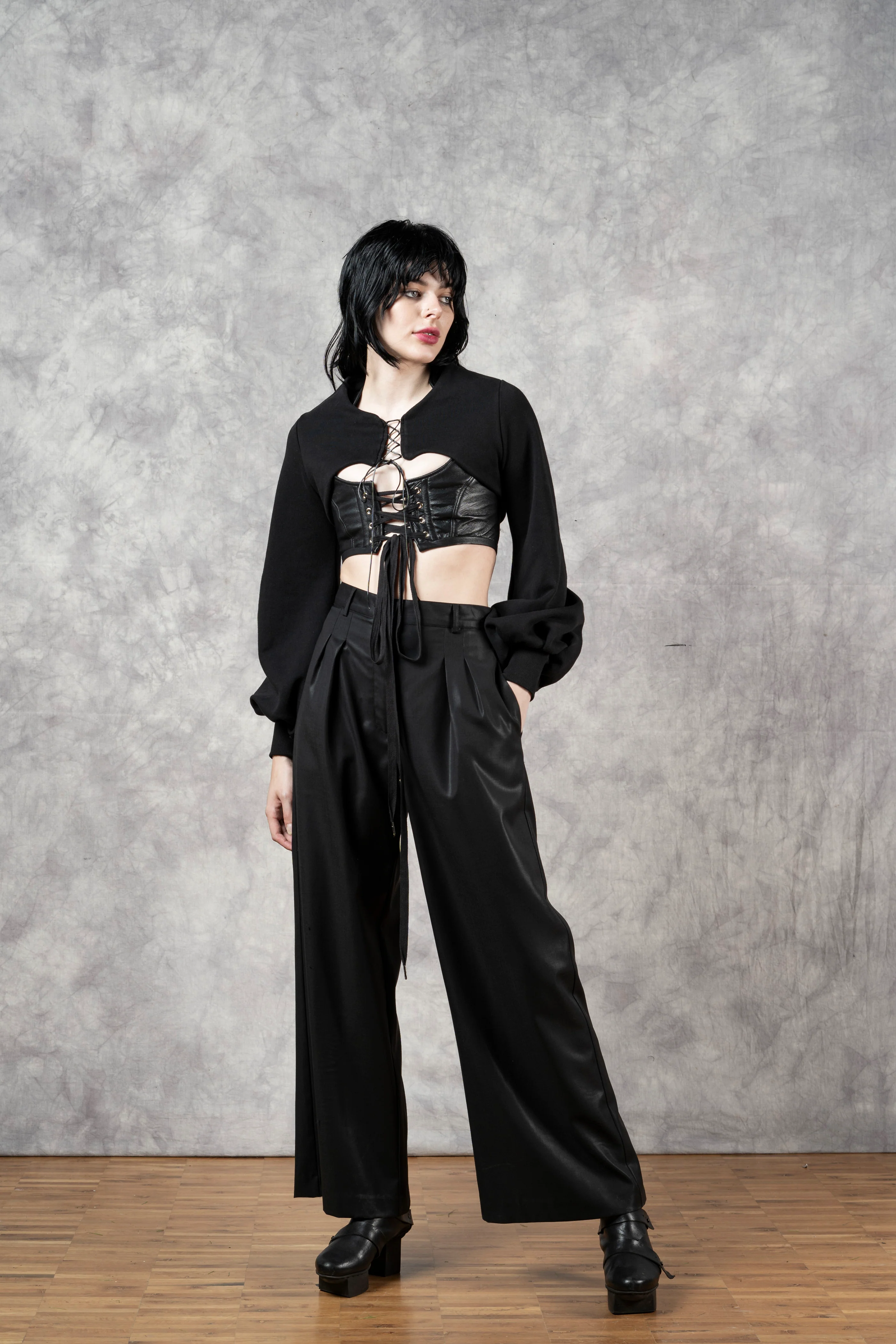 FW23 Regency Bralette in Leather (Limited Edition) - Image 14